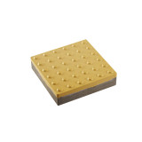 Тактильна плитка бетонна "Конус" 400х400х60 жовта ДСТУ ISO 23599:2017