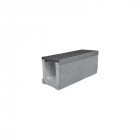 Комплект: лоток водоотводный Super ЛВ-20.30.36 бетонный с чугунной решеткой, класс Е