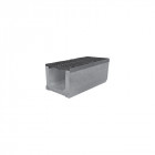 Комплект: лоток водоотводный Super ЛВ-30.40.41 бетонный с чугунной решеткой, класс Е