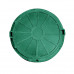 Люк садовый полимерпесчаный (А15) зелёный