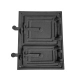 Дверка для плиты спаренная ДС-1 (ИН) 250х325